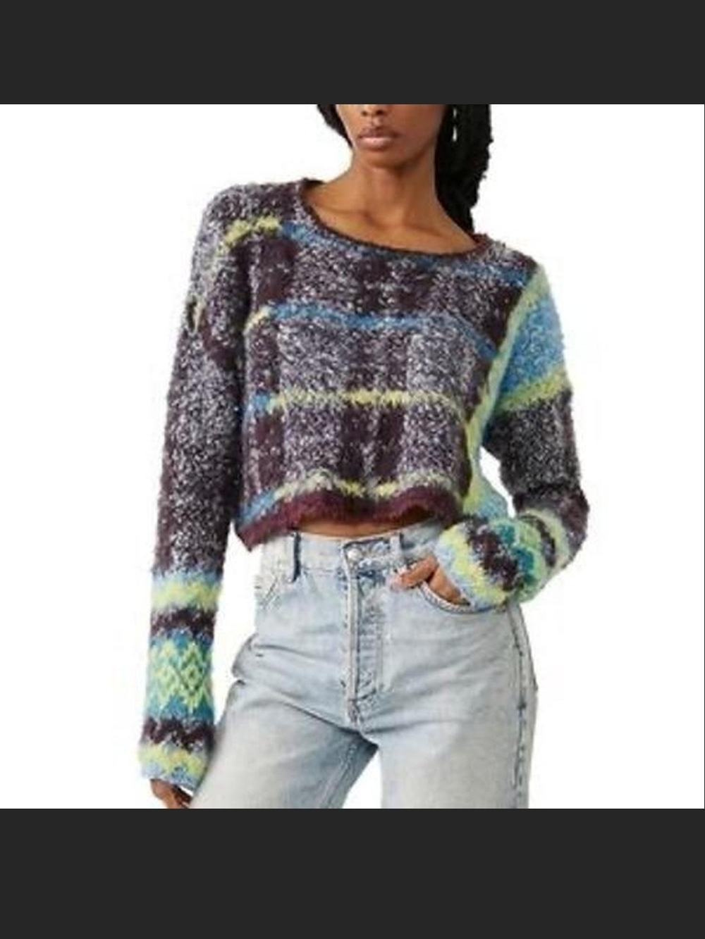 ✏️ NWT— Free People Emerson Pullover Sweater.